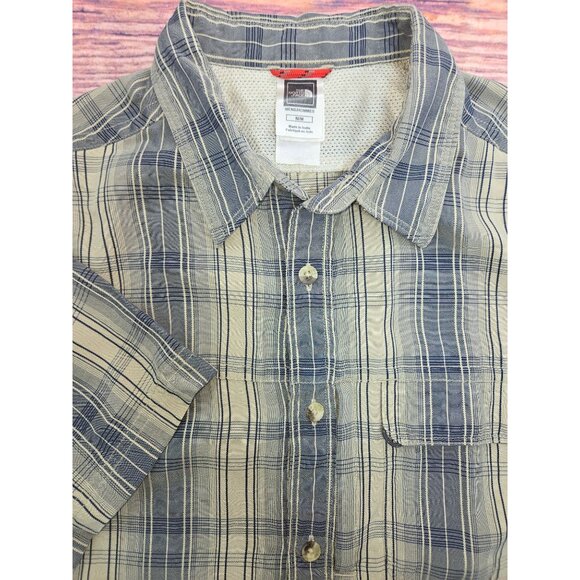 The North Face Mens Button-Up Short Sleeve Shirt Medium - Picture 4 of 11